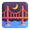 bridge at night emoji